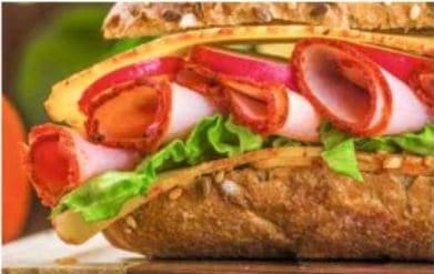 Burger sésame au rôti cuit